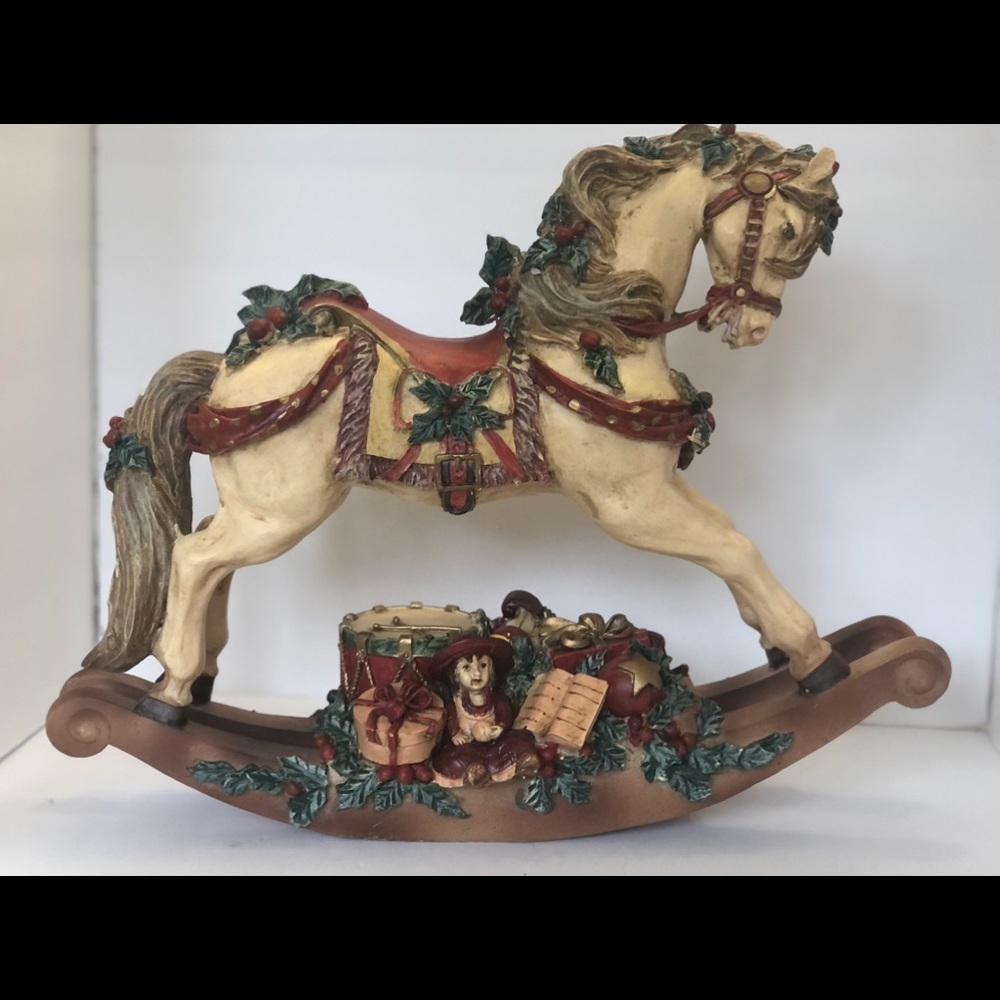 Vintage Musical Rocking Horse